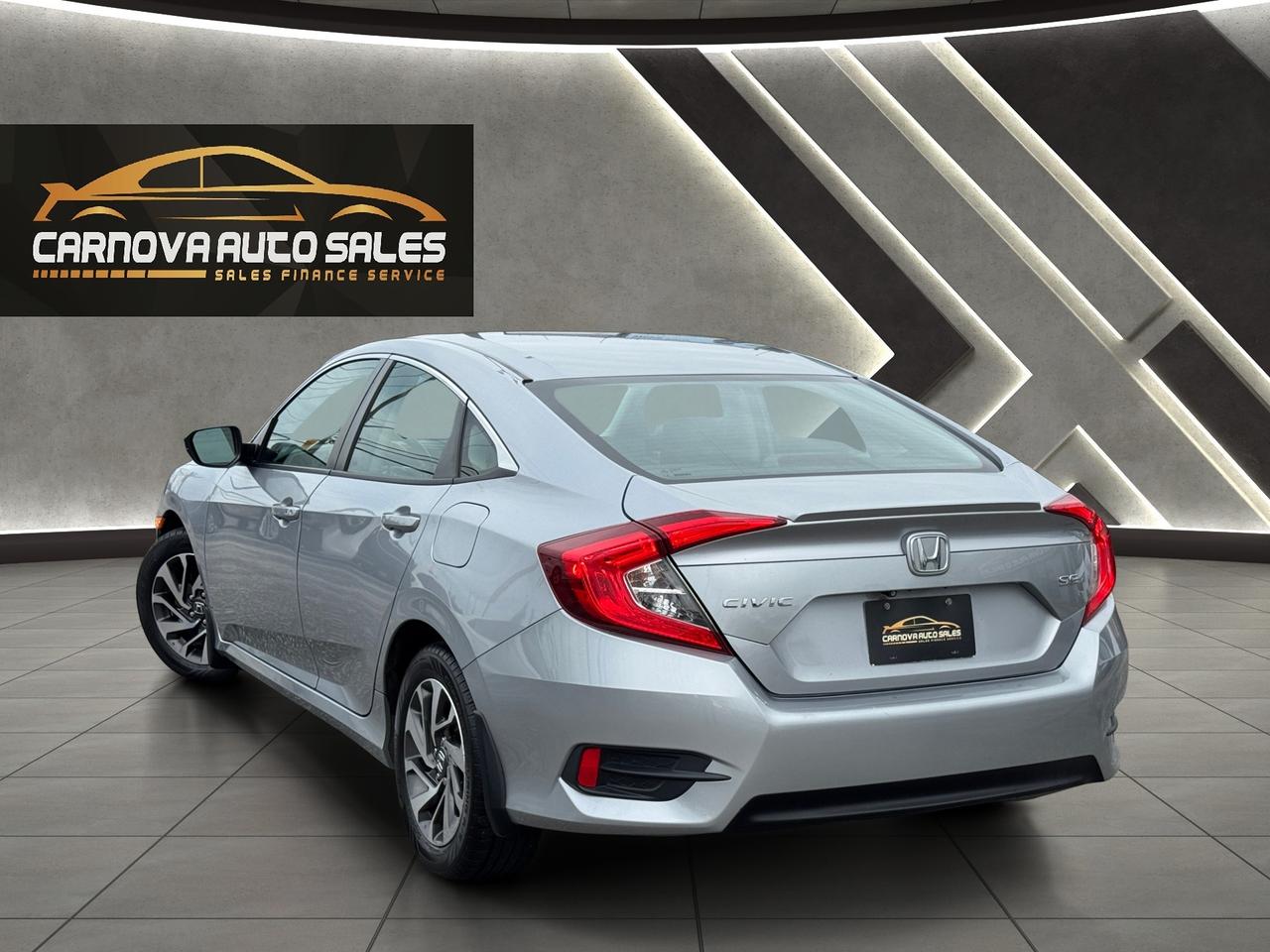 2018 Honda Civic SE+CLEAN CARFAX+Remote Start+Adpative Cruise Photo