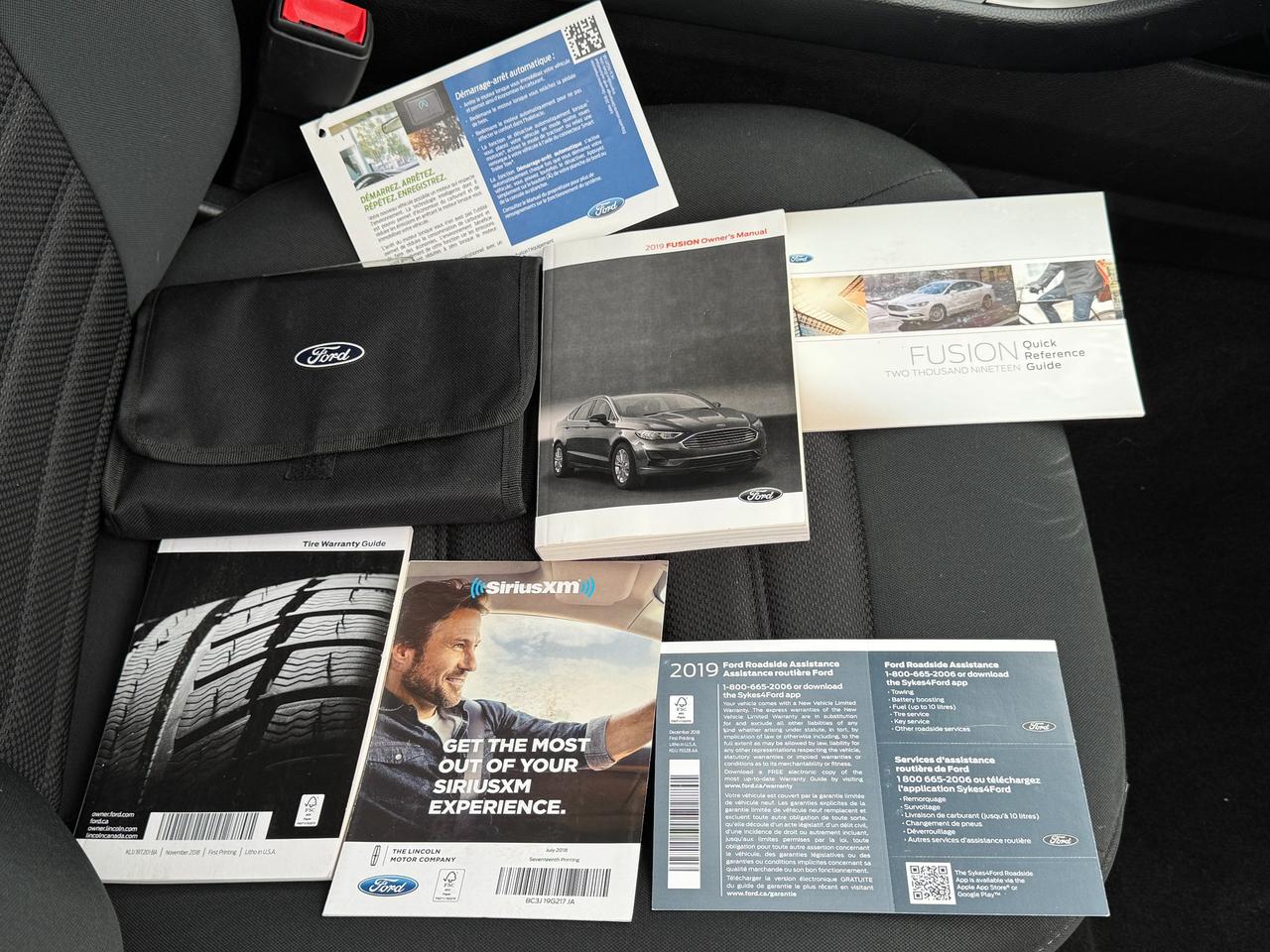 2019 Ford Fusion SE+CLEAN CARFAX+APPLEPLAY+A/C Photo