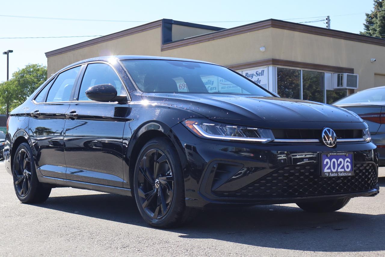 Black 2026 Volkswagen Jetta Sedan Automatic