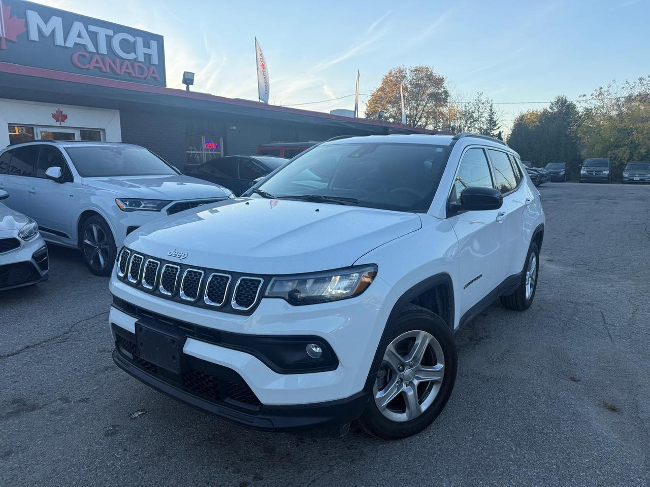 White 2024 Jeep Compass SUV / Crossover  Automatic