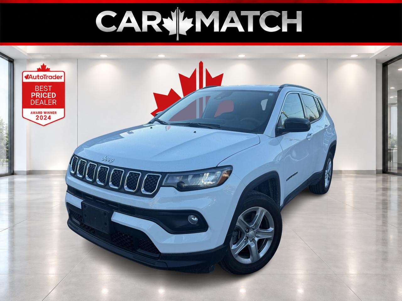 White 2024 Jeep Compass SUV / Crossover Automatic