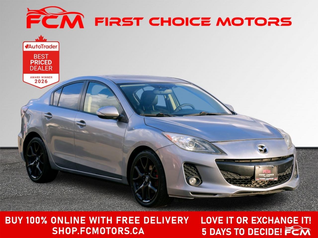 2012 Mazda MAZDA3 GT | FULLY CERTIFIED WITH WARRANTY Photo