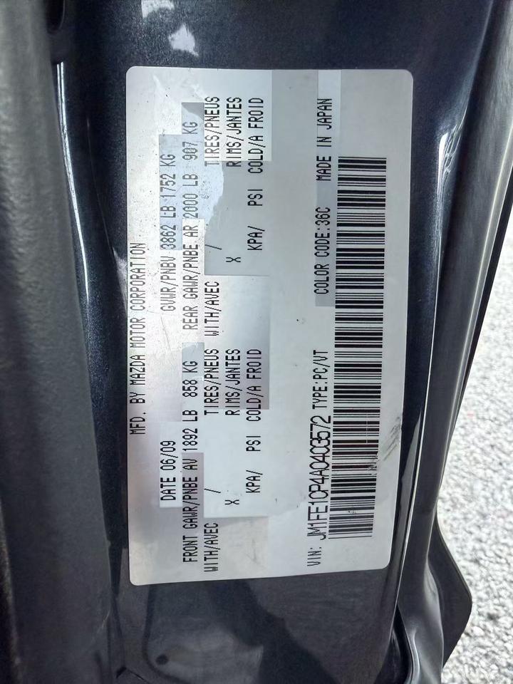 2010 Mazda RX-8 4dr Cpe Auto GT Photo