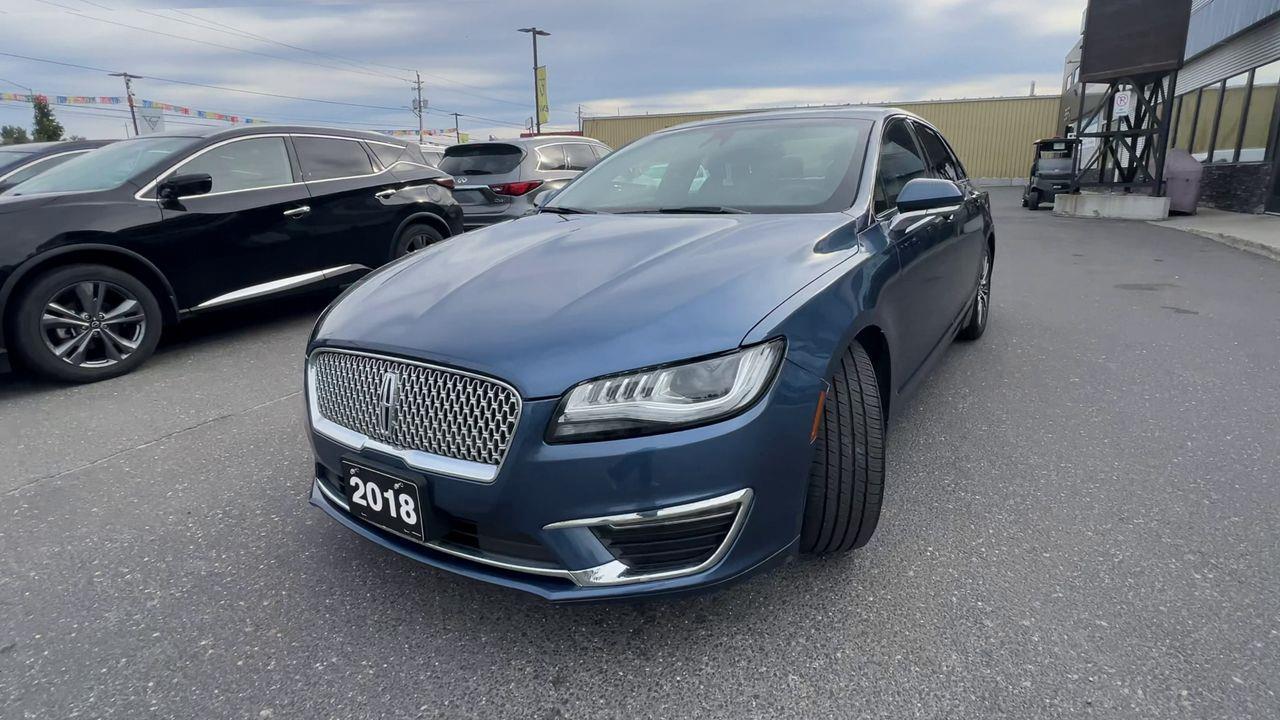 2018 Lincoln MKZ Select AWD, HEATED FRONT SEATS/ STEERING WHEEL, NAV, CRUISE CONTROL, BACK UP CAM!! Photo3