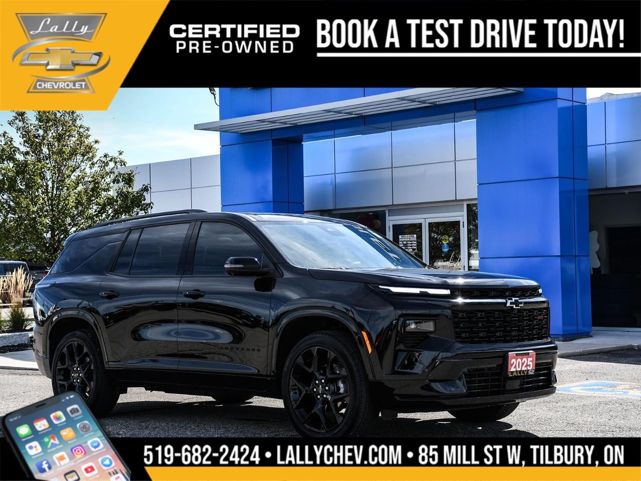 2025 Chevrolet Traverse RS | GM Certified Pre-Owned | Finance @ 4.49% Photo