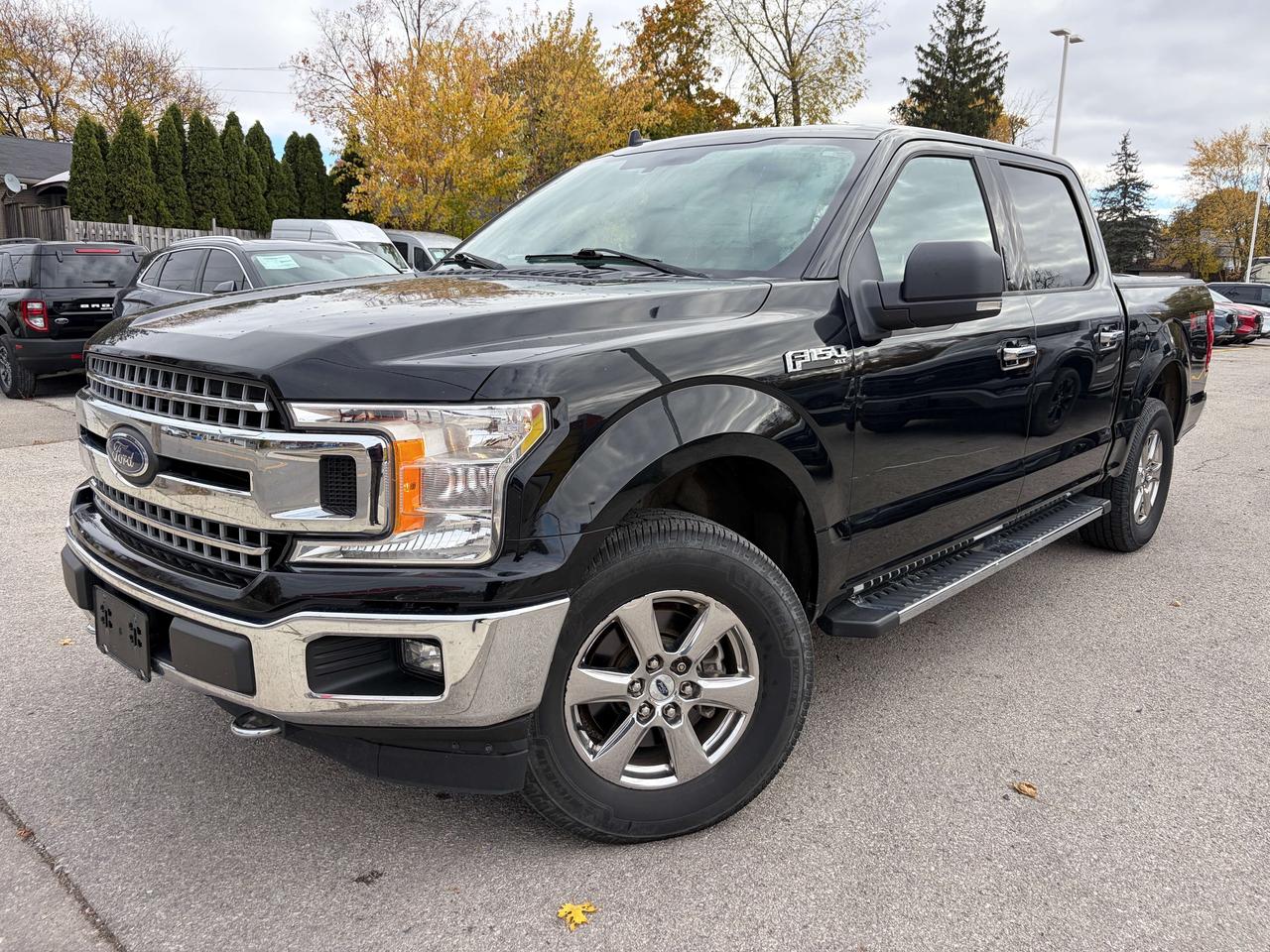 Shadow Black 2018 Ford F-150 Pickup Truck Four-Wheel Drive Automatic