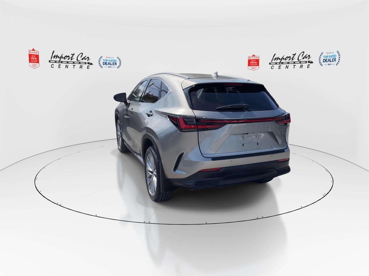 2023 Lexus NX 350 ONLY 9,516KMS!!  ULTRA PREMIUM, NULUXE, ROOF, 20 ALLOYS, HTD. & VENTED SEATS, HTD. STEER. WHEEL, BL Photo