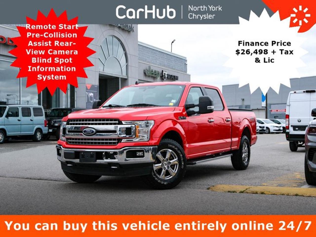 2019 Ford F-150 XLT FordPass Connect Remote Start Pre-Collision Assist Rear-View Camera Photo0