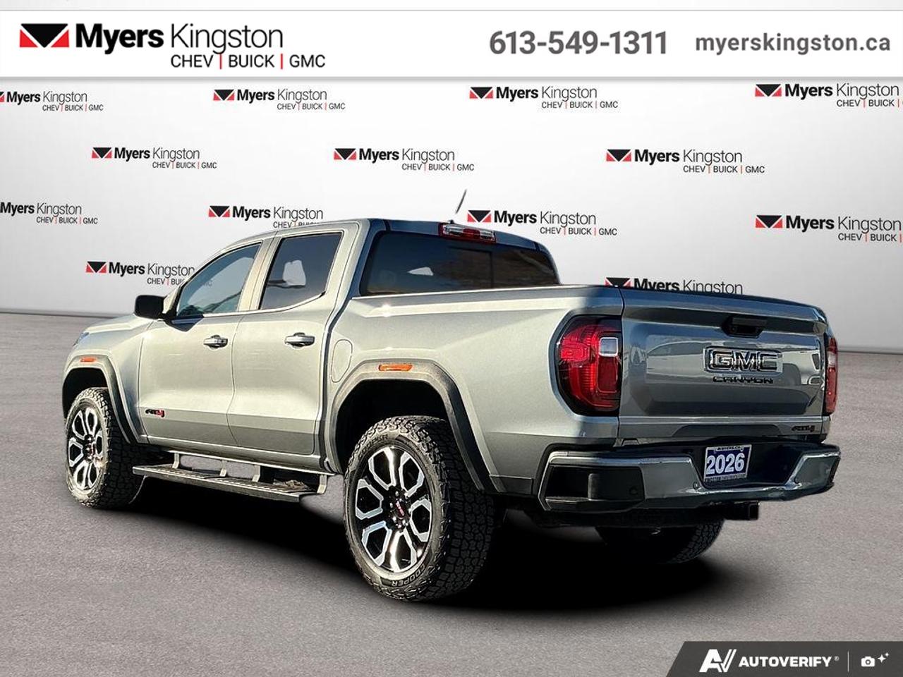 2026 GMC Canyon AT4  - Certified -  Heated Seats - $405 B/W Photo
