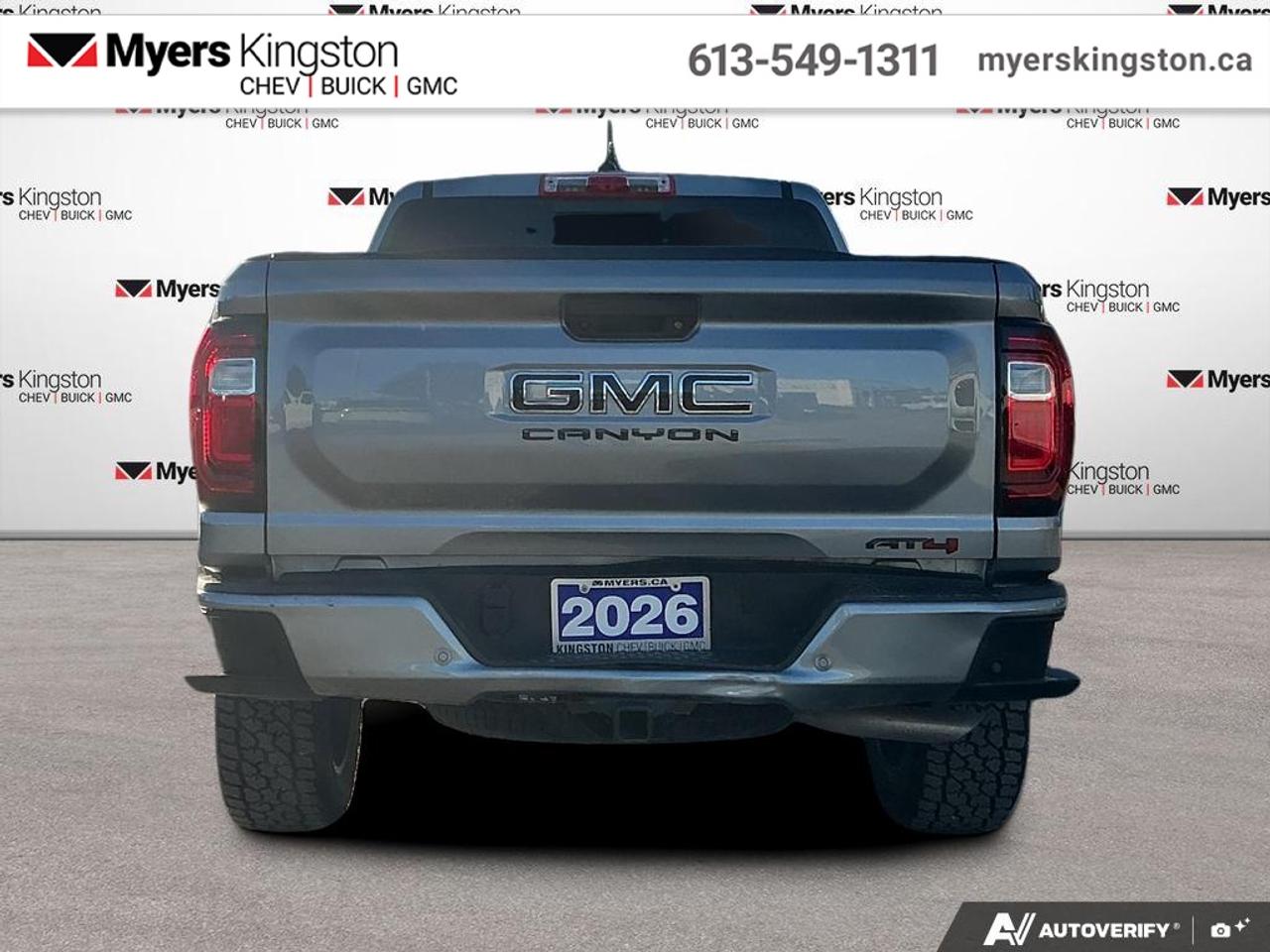 2026 GMC Canyon AT4  - Certified -  Heated Seats - $405 B/W Photo