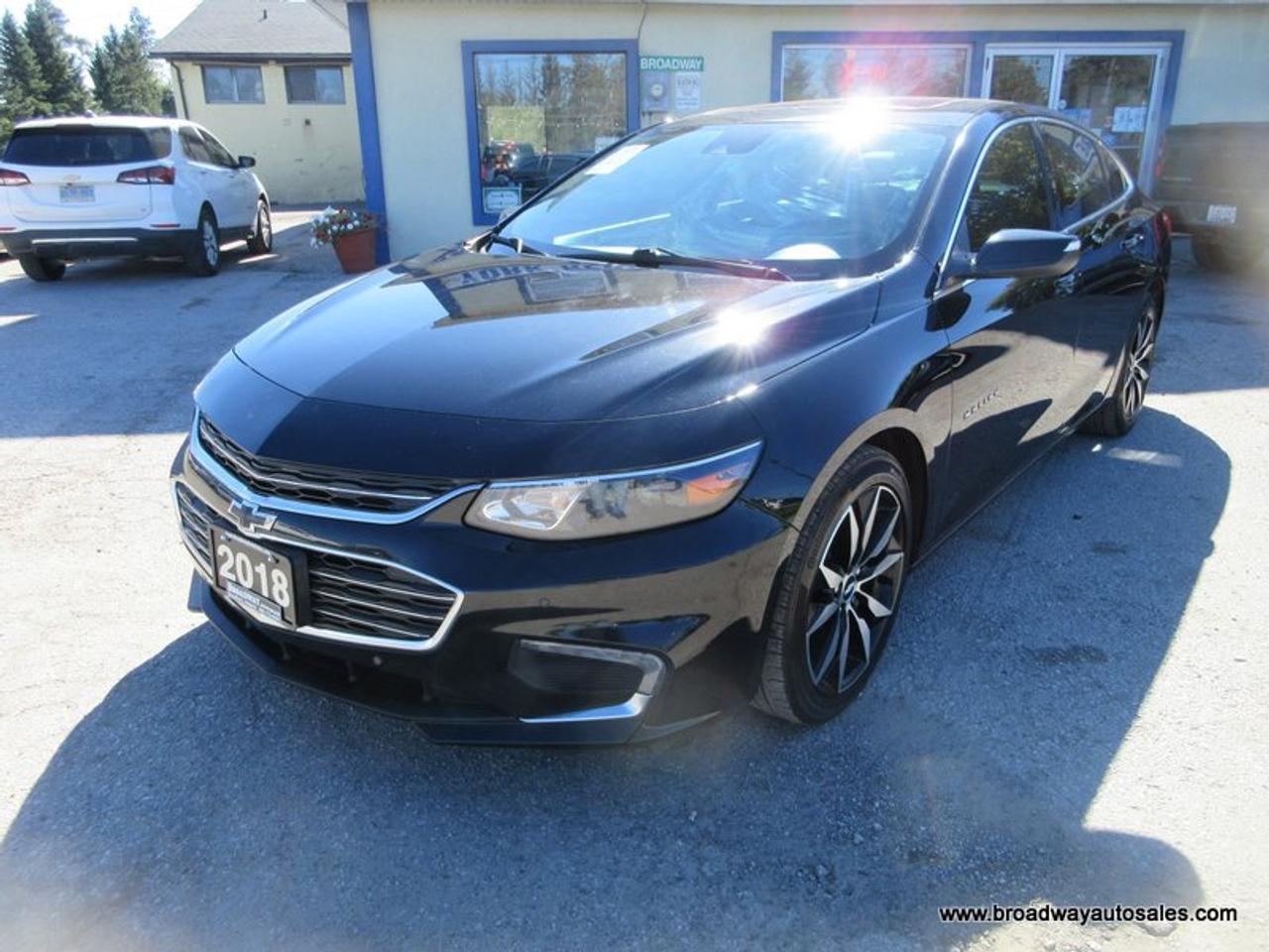 2018 Chevrolet Malibu GREAT VALUE LT-MODEL 5 PASSENGER 1.5L - DOHC.. LEATHER.. HEATED SEATS.. POWER SUNROOF.. BACK-UP CAMERA.. BLUETOOTH SYSTEM..