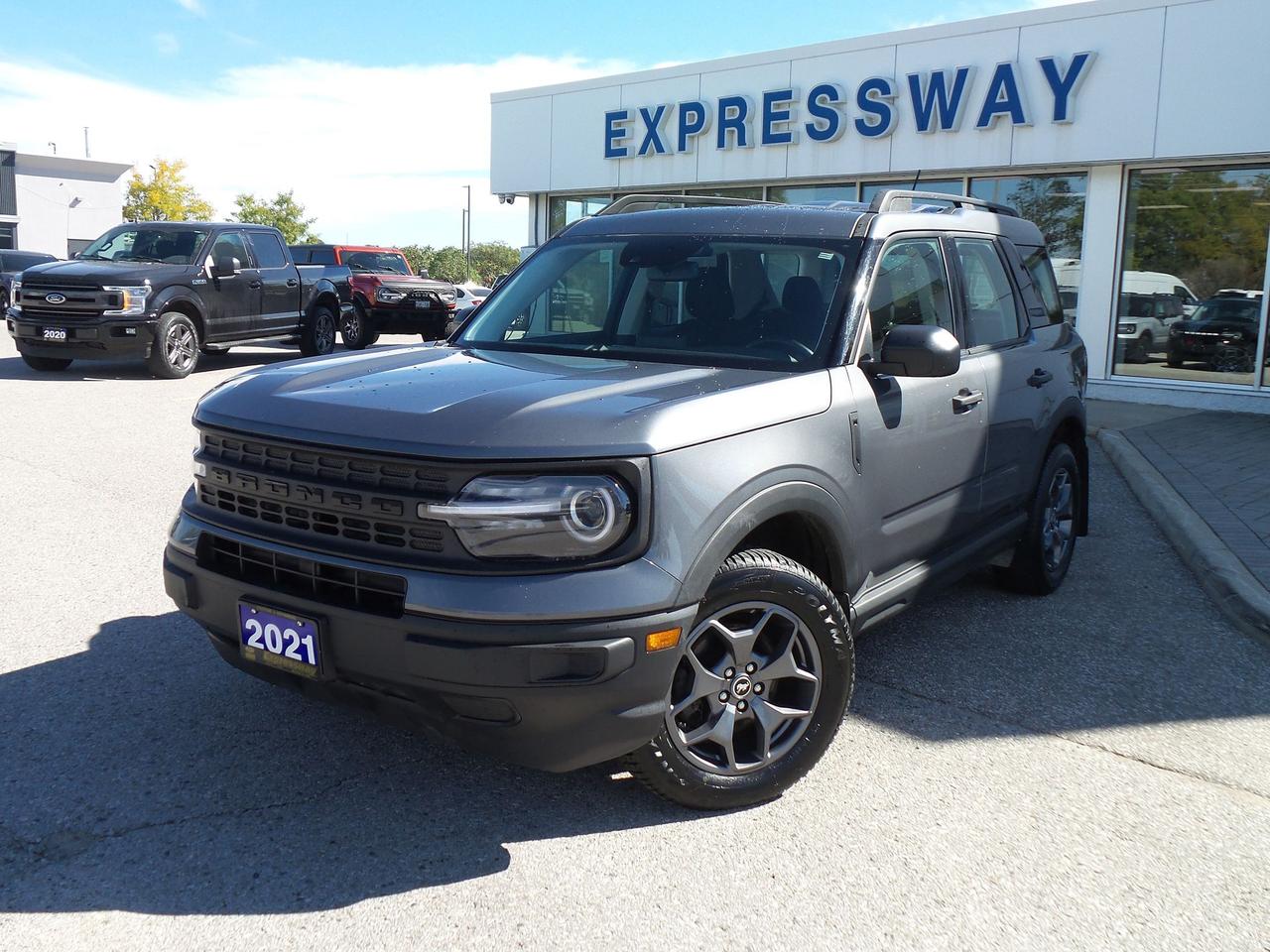 2021 Ford Bronco 1.5L ECOBOOST, 17" RIMS, LANE KEEPING, LOCAL TRADE Photo0