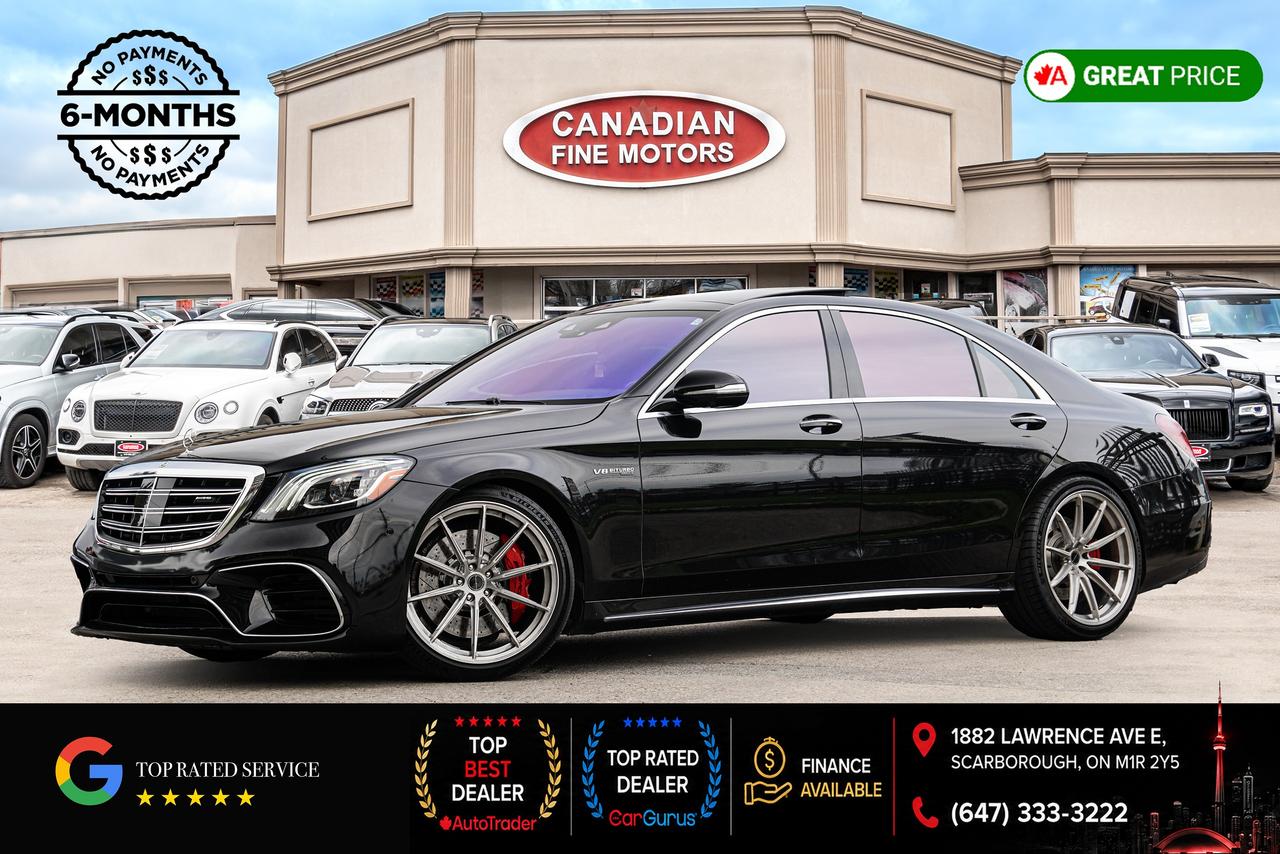 2019 Mercedes-Benz S-Class AMG S 63 |MASSAGE|CARBON PKG|HUD|FULLY LOADED| - Photo #1
