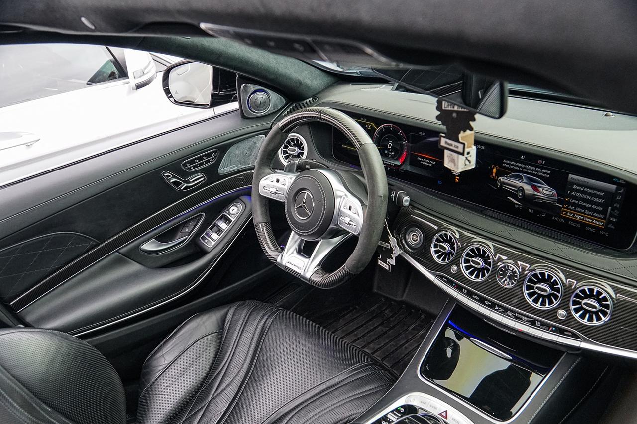 2019 Mercedes-Benz S-Class AMG S 63 |MASSAGE|CARBON PKG|HUD|FULLY LOADED| Photo