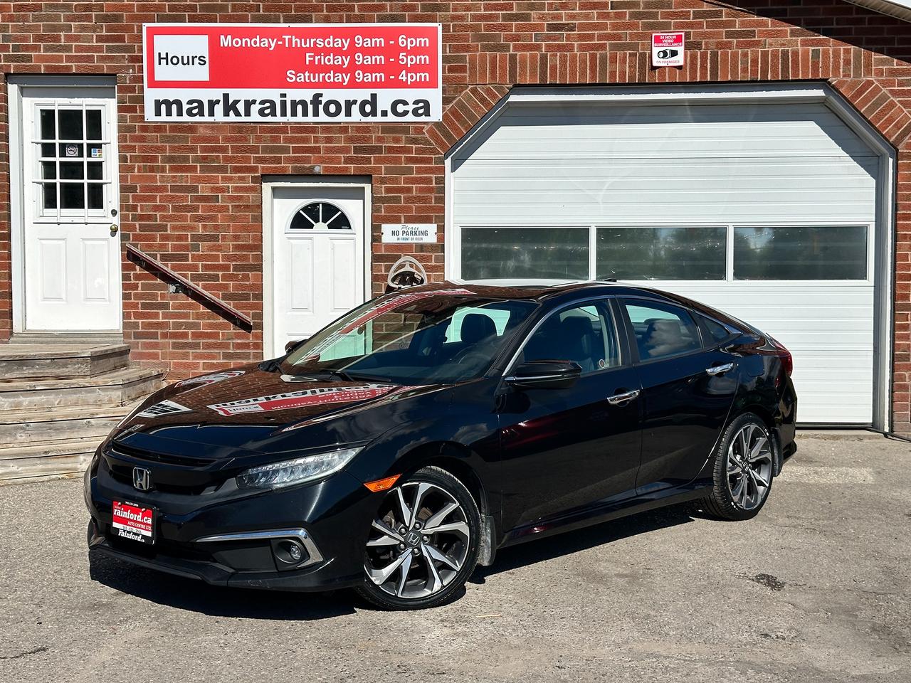 2020 Honda Civic Touring Sunroof Heated Leather SafetyFeatures NAV - Photo #1