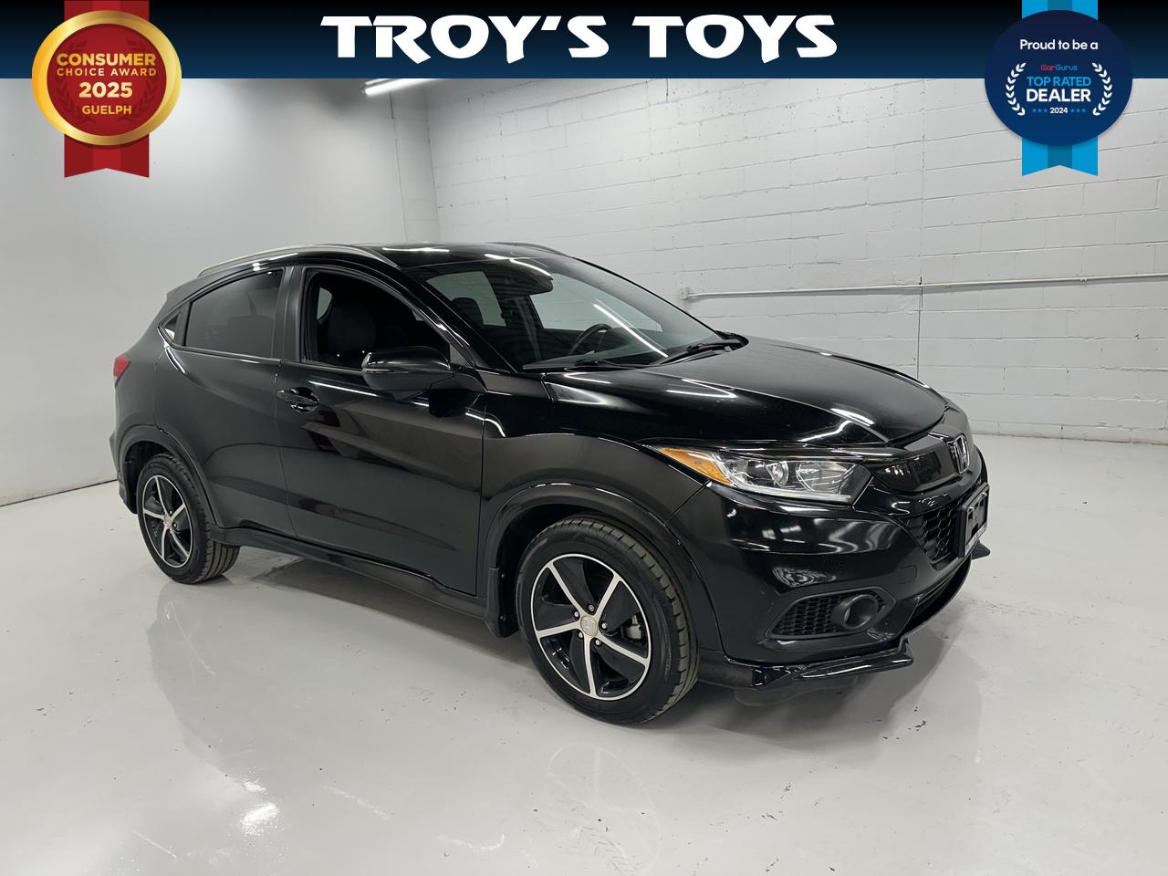 Black 2022 Honda HR-V SUV / Crossover All-Wheel Drive Continuously Variable Transmission
