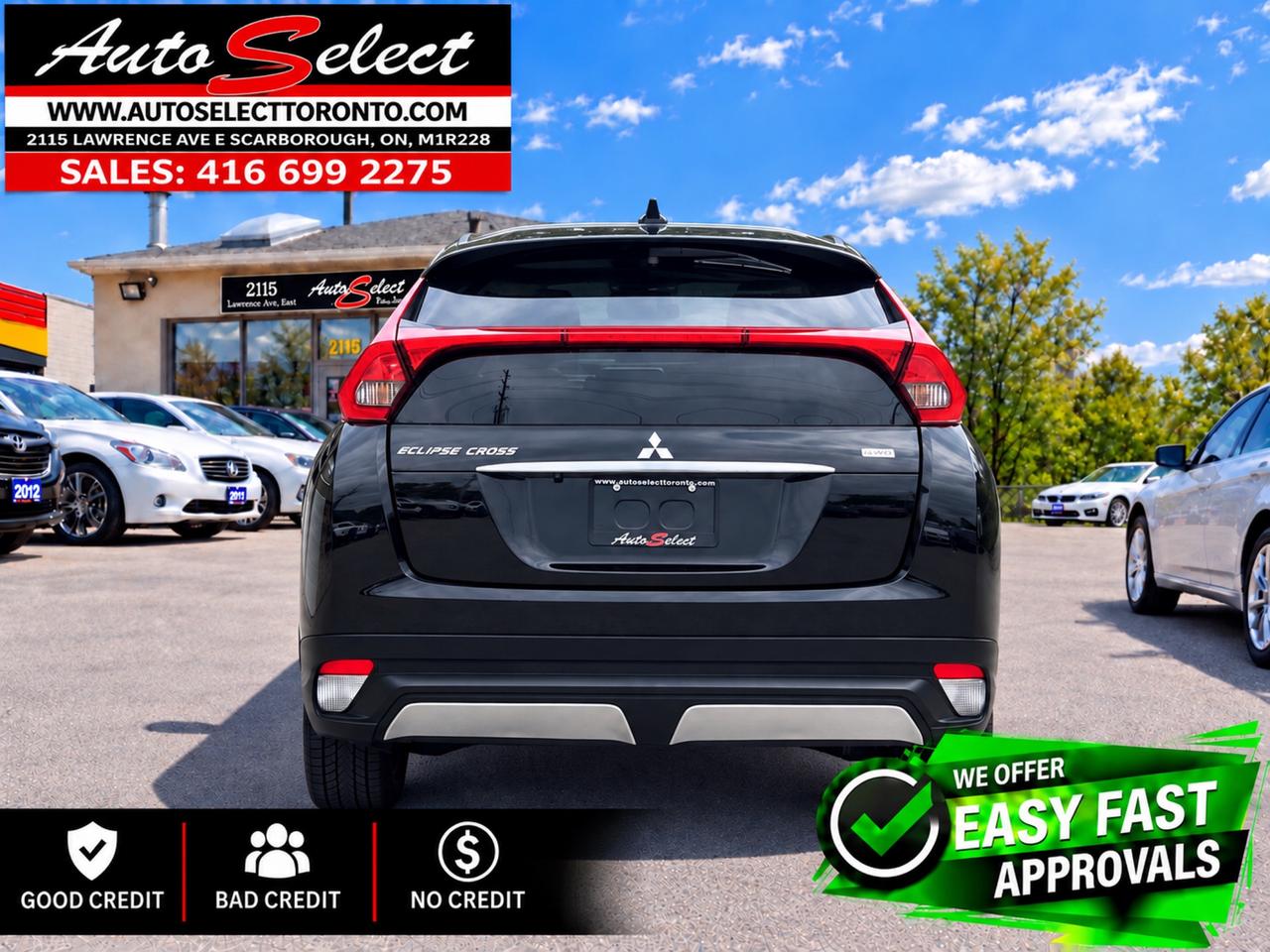 2020 Mitsubishi Eclipse Cross ES AWD - Backup Camera - Apple Carplay -Well Maintain Photo4