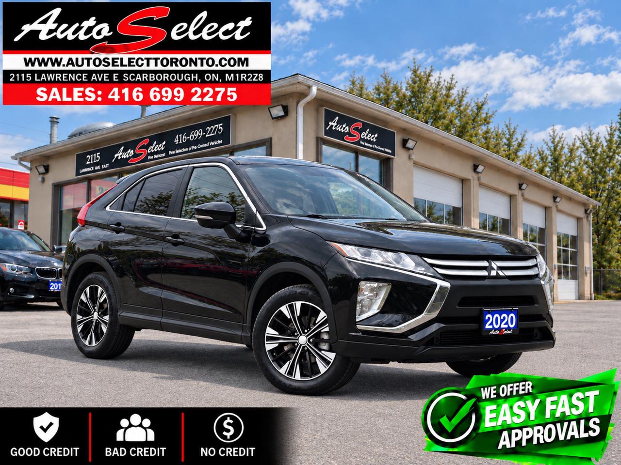 2020 Mitsubishi Eclipse Cross ES AWD - Backup Camera - Apple Carplay -Well Maintain Photo