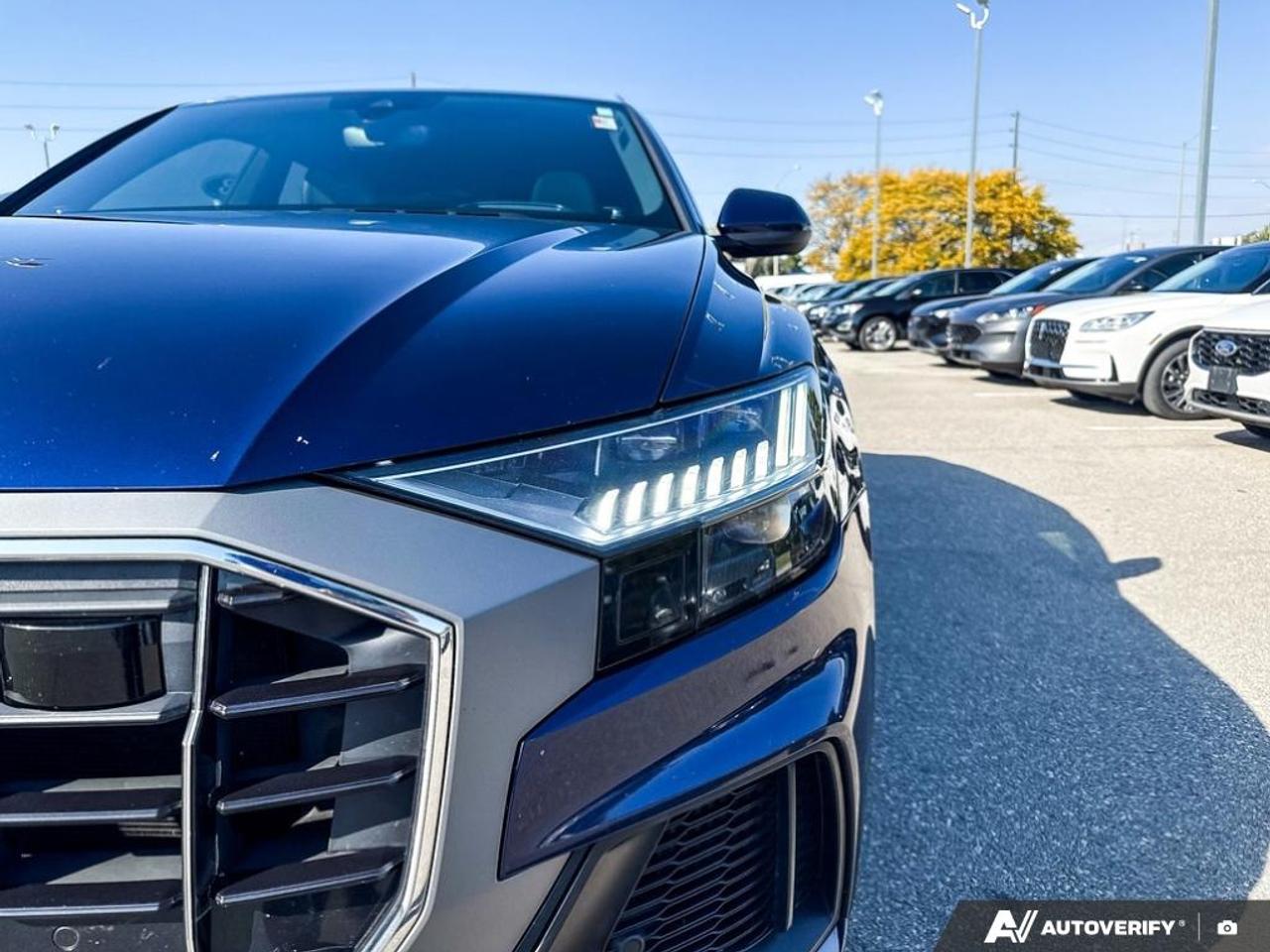 2019 Audi Q8 55 Technik S-LINE|22 WHLS|DRIVER ASSIST PK|LEATHER PK|B&O 3D Photo