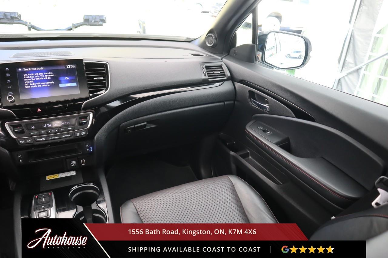 2021 Honda Ridgeline Black Edition IN BED AUDIO SYSTEM - SUNROOF Photo