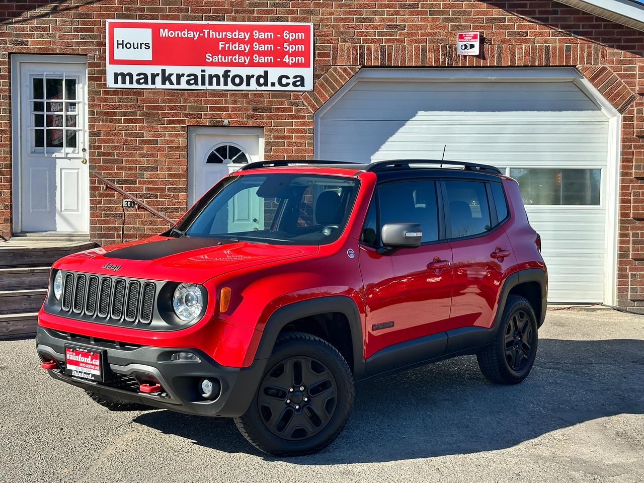 Red 2018 Jeep Renegade SUV / Crossover Four-Wheel Drive Automatic