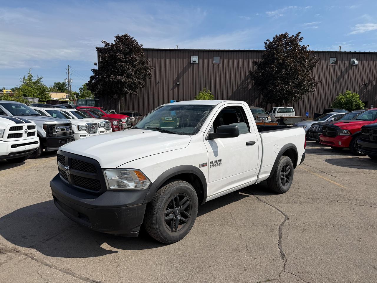 White 2014 RAM 1500 Pickup Truck Automatic
