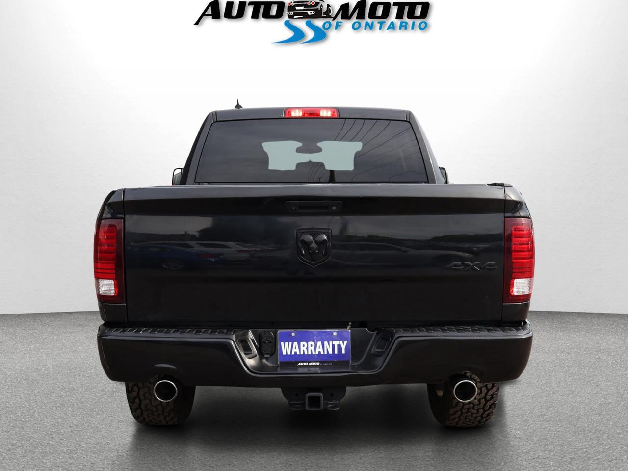 2018 RAM 1500 DIESEL SPORT CREW CAB 4WD *ACCIDENT FREE*SERVICE RECORDS* CAMERA BLUETOOTH LEATHER HEATED SEATS CRUISE ALLOYS Photo