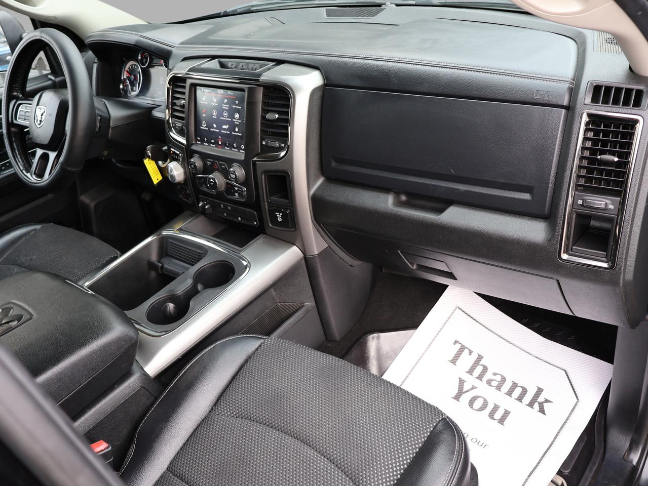 2018 RAM 1500 DIESEL SPORT CREW CAB 4WD *ACCIDENT FREE*SERVICE RECORDS* CAMERA BLUETOOTH LEATHER HEATED SEATS CRUISE ALLOYS Photo