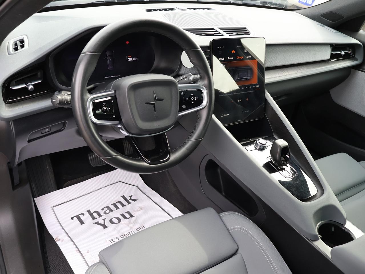 2023 Polestar 2 LONG RANGE DUAL MOTOR AWD *1 OWNER*ACCIDENT FREE*SERVICE RECORDS* CAMERA NAV BLUETOOTH LEATHER HEATED SEATS PANO ROOF CRUISE ALLOYS Photo