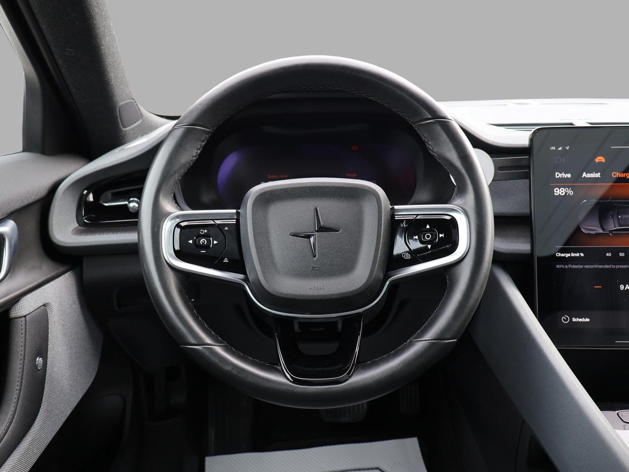2023 Polestar 2 LONG RANGE DUAL MOTOR AWD *1 OWNER*ACCIDENT FREE*SERVICE RECORDS* CAMERA NAV BLUETOOTH LEATHER HEATED SEATS PANO ROOF CRUISE ALLOYS Photo
