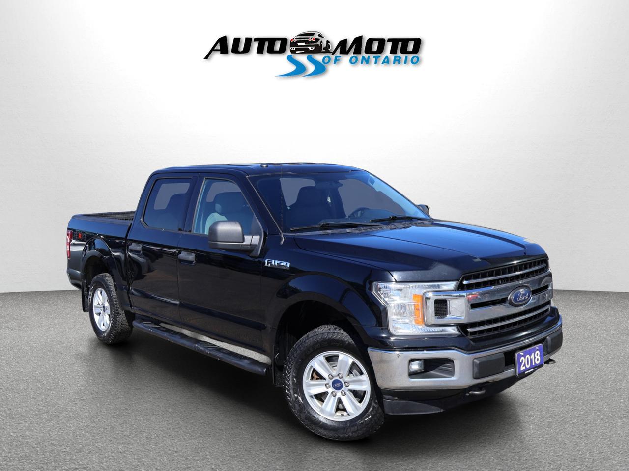 2018 Ford F-150 XLT CREW CAB 4X4 CERTIFIED *ACCIDENT FREE* CAMERA BLUETOOTH HEATED SEATS CRUISE ALLOYS - Photo #1