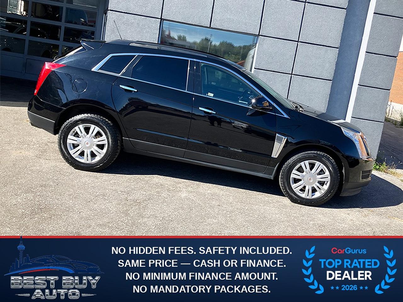 Black 2015 Cadillac SRX SUV / Crossover Front-Wheel Drive Automatic