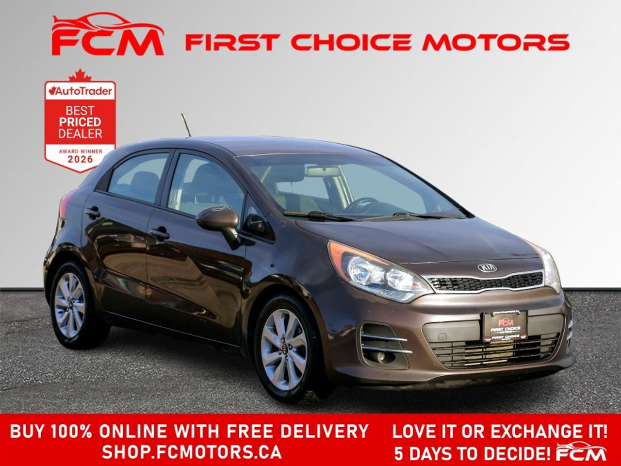 2016 Kia Rio 5-Door EX | FULLY CERTIFIED WITH WARRANTY Photo