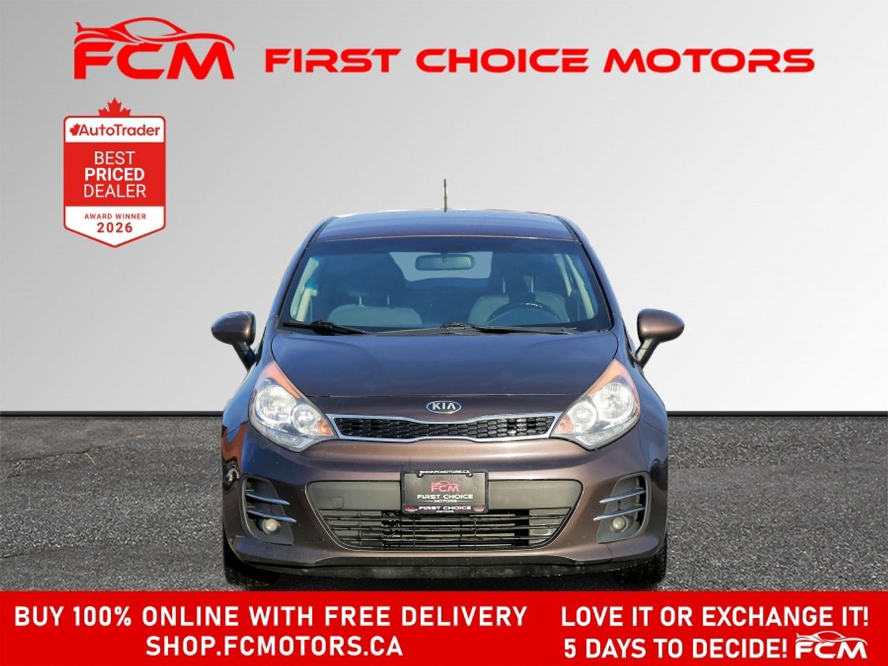 2016 Kia Rio 5-Door EX | FULLY CERTIFIED WITH WARRANTY Photo