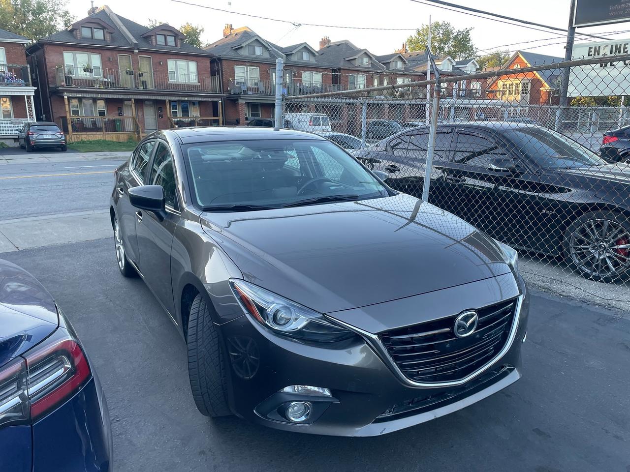 2015 Mazda MAZDA3 GT *HEADSUP DISPLAY, BACKUP CAM, NAV, HEATED SEAT* Photo