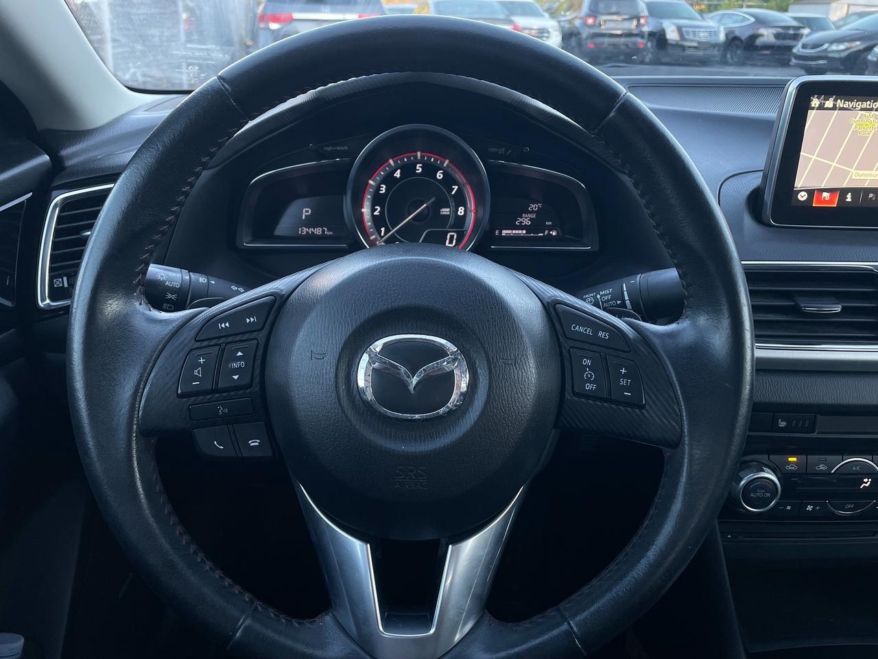 2015 Mazda MAZDA3 GT *HEADSUP DISPLAY, BACKUP CAM, NAV, HEATED SEAT* Photo