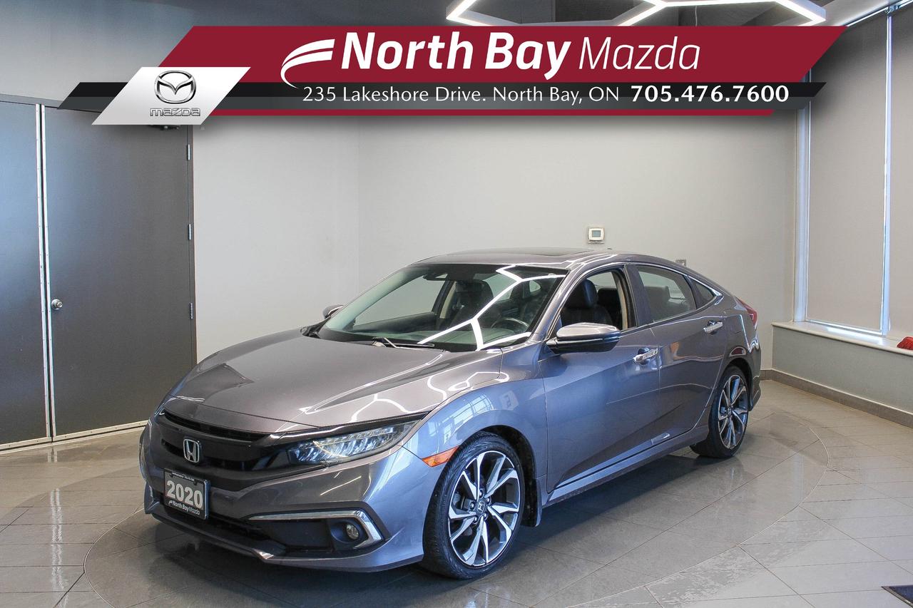 2020 Honda Civic Touring LEATHER SEATS - NAVIGATION - ADAPTIVE CRUISE CONTROL Photo0