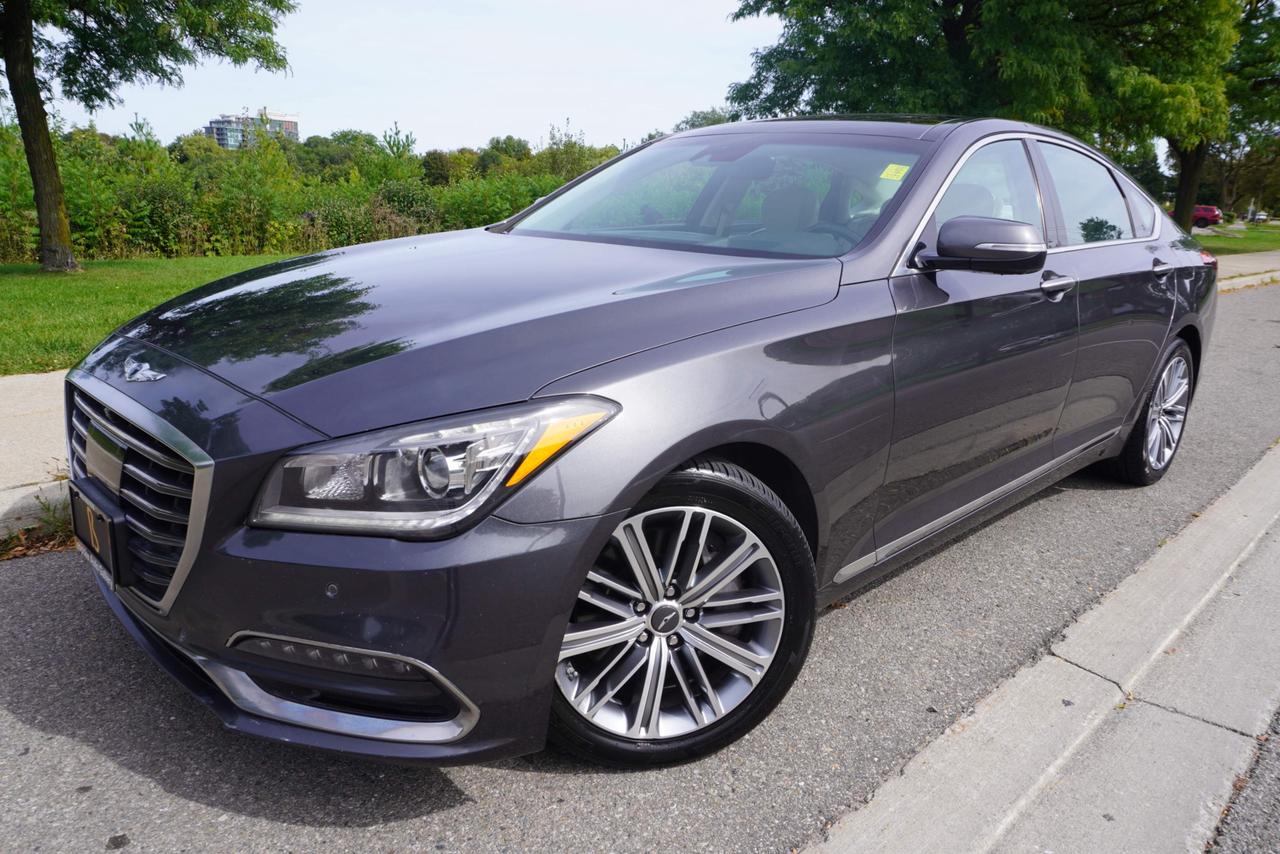 2018 Genesis G80 ONE OWNER / NO ACCIDENTS / HEADS UP DISPLAY / LUXURY Photo0