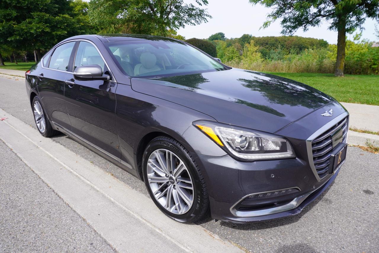2018 Genesis G80 ONE OWNER / NO ACCIDENTS / HEADS UP DISPLAY / LUXURY Photo