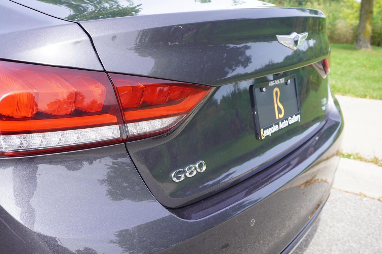 2018 Genesis G80 ONE OWNER / NO ACCIDENTS / HEADS UP DISPLAY / LUXURY Photo