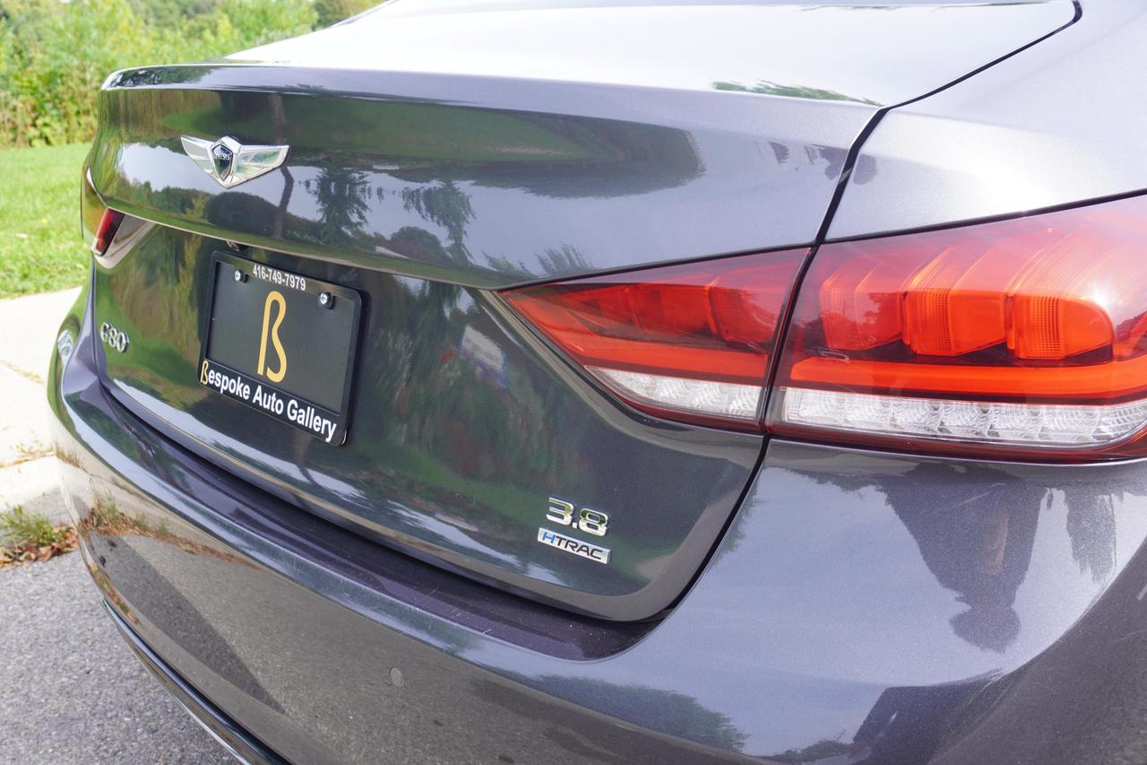 2018 Genesis G80 ONE OWNER / NO ACCIDENTS / HEADS UP DISPLAY / LUXURY Photo