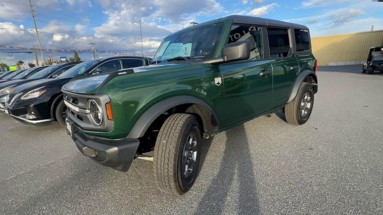 2023 Ford Bronco Big Bend 4x4, CRUISE CONTROL, SIRIUS XM, ELECTRIC WINDOWS, BACK UP CAM!!! Photo3