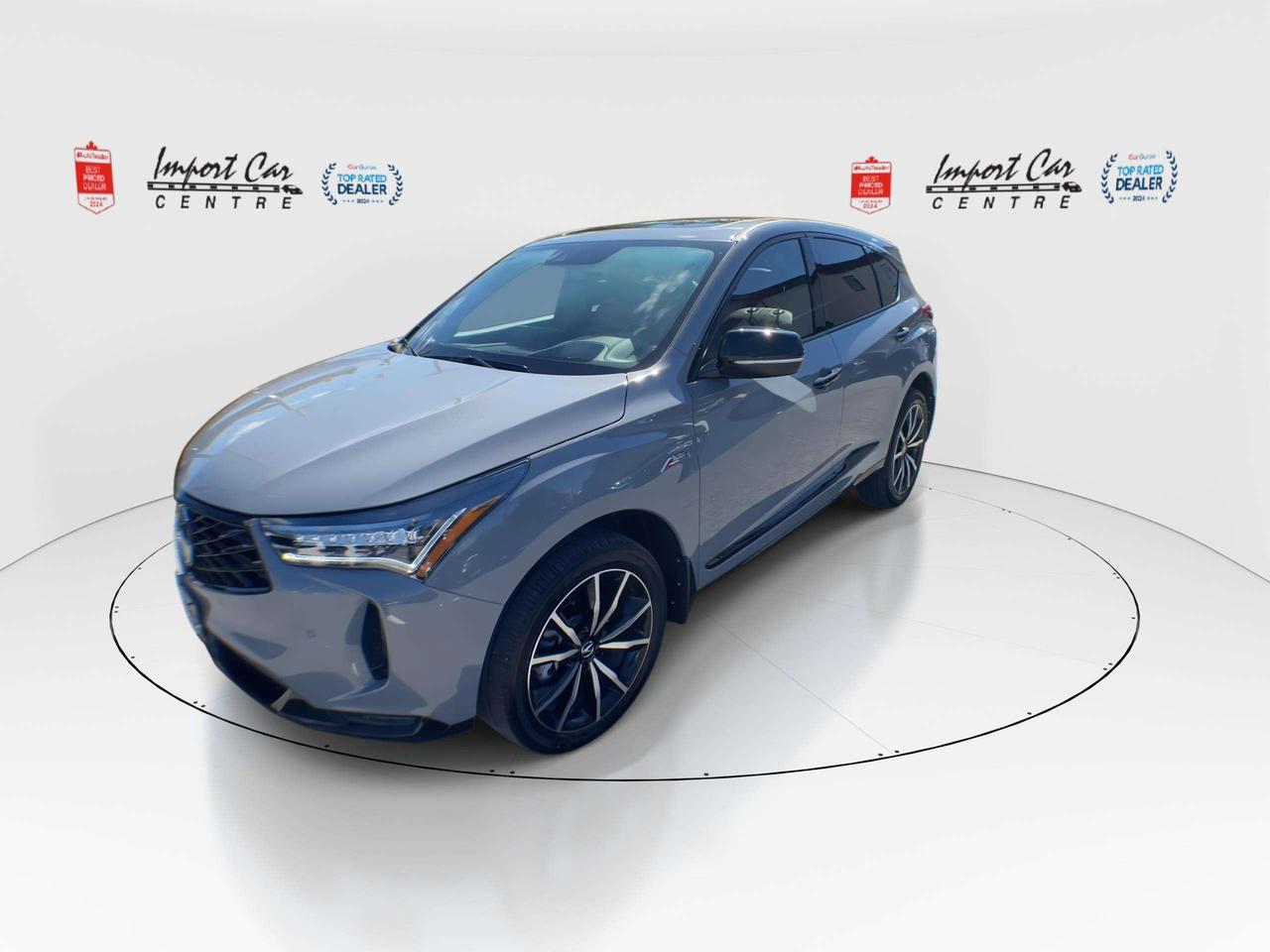 2025 Acura RDX Platinum Elite A-Spec LEATHER, HUDS, ELS STUDIO 3D, NAVI, HTD. & VENTED SEATS, BLIS Photo3