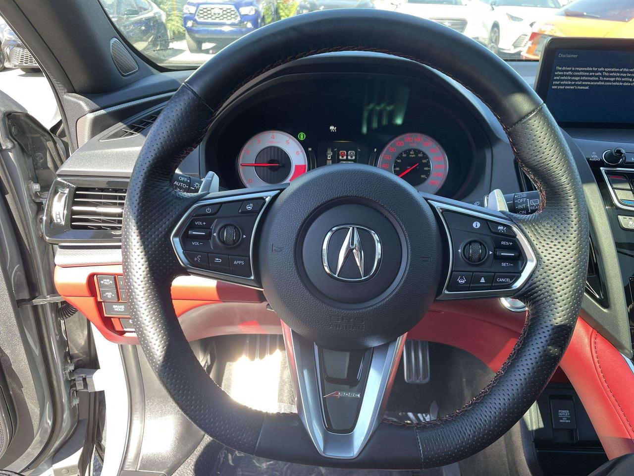 2025 Acura RDX Platinum Elite A-Spec LEATHER, HUDS, ELS STUDIO 3D, NAVI, HTD. & VENTED SEATS, BLIS Photo