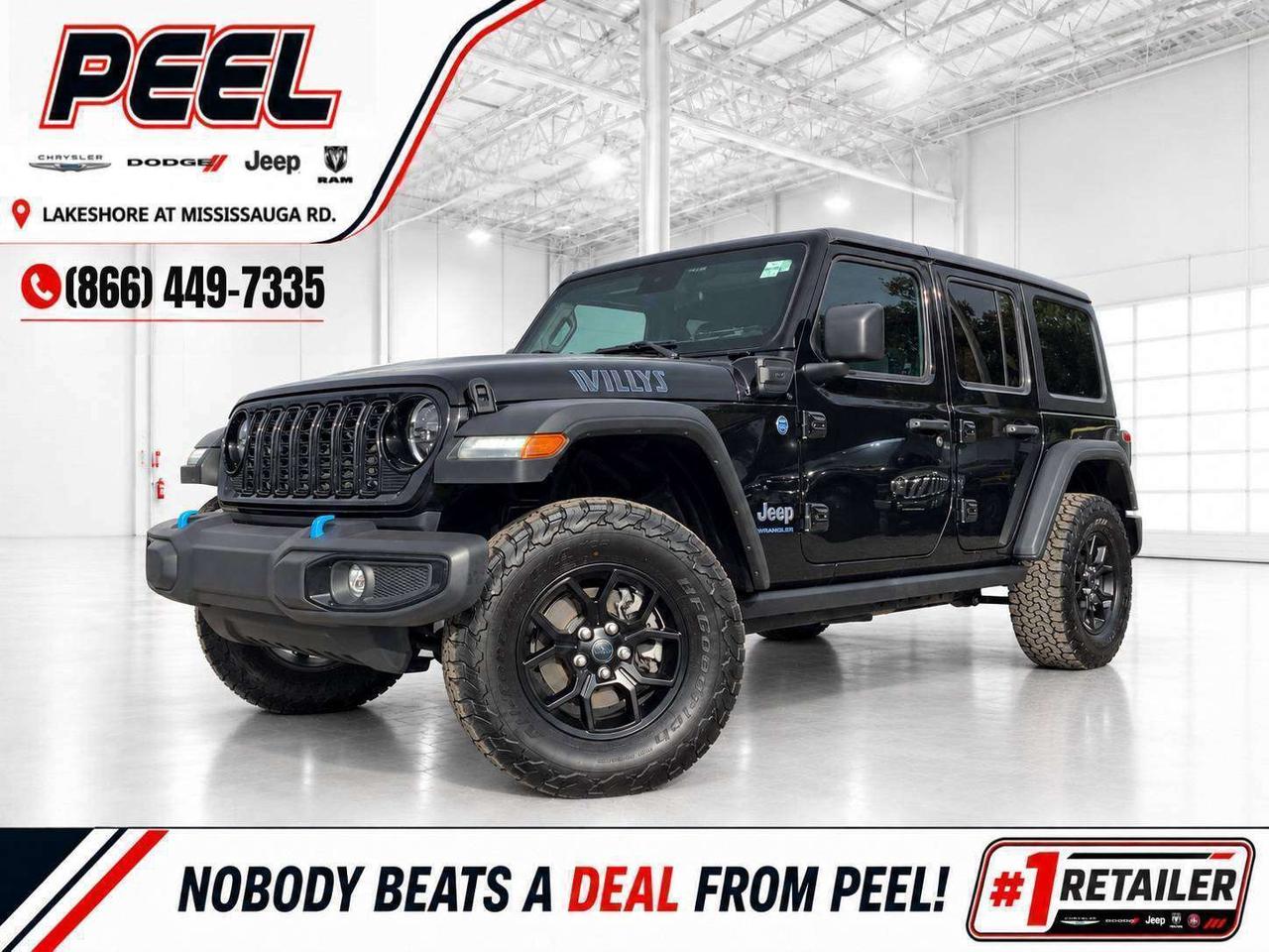 2024 Jeep Wrangler Willys PHEV | Dual Top | Hybrid Off Road | 4X4 Photo