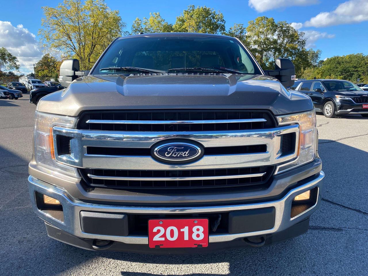 2018 Ford F-150 XLT, 2.7L 4X4, CLEAN CARFAX, 8FT BOX, BACK UP CAM! Photo