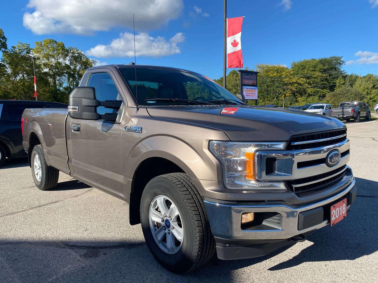 2018 Ford F-150 XLT, 2.7L 4X4, CLEAN CARFAX, 8FT BOX, BACK UP CAM! - Photo #2