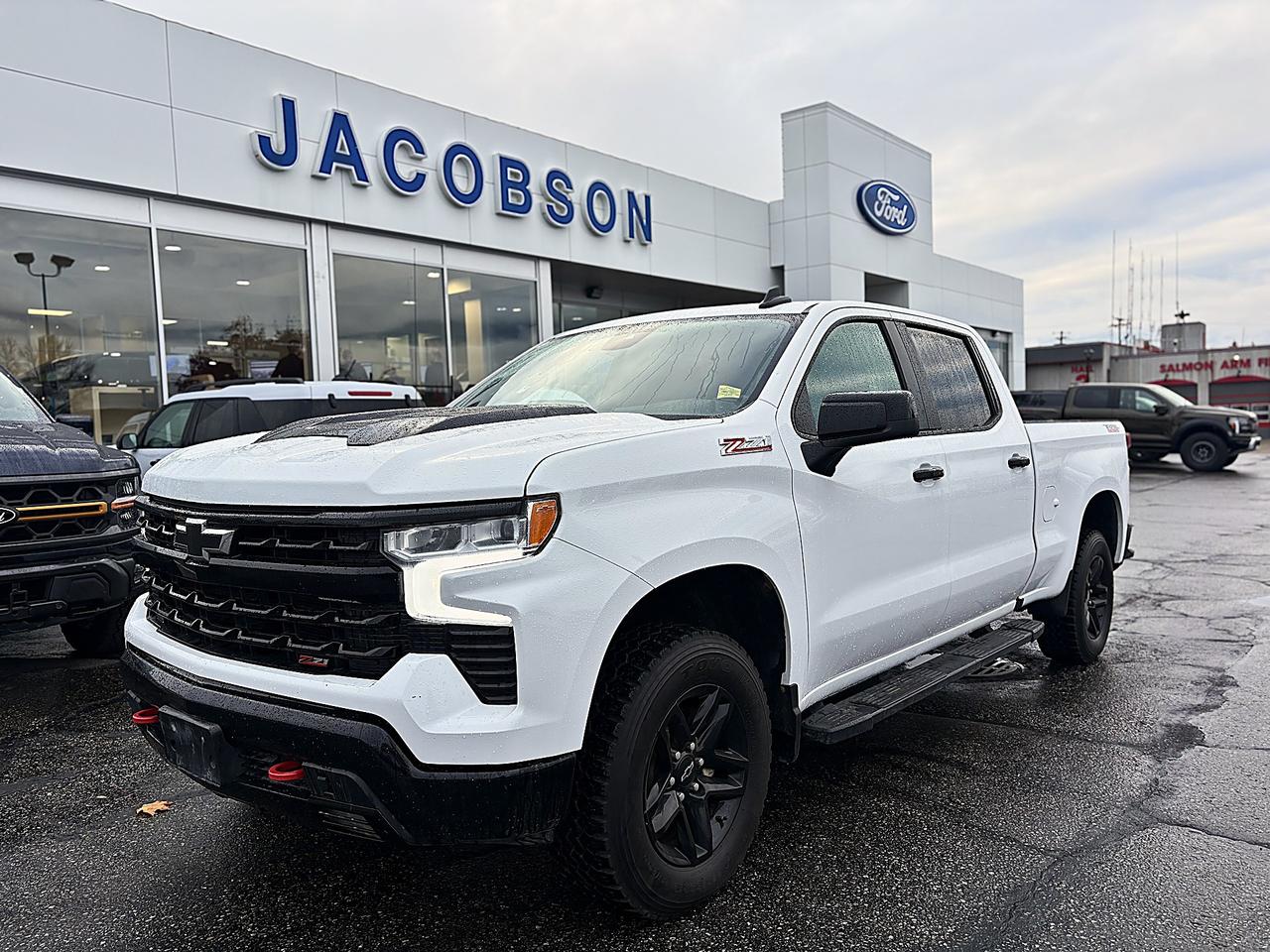 White 2024 Chevrolet Silverado 1500 Pickup Truck Four-Wheel Drive Automatic