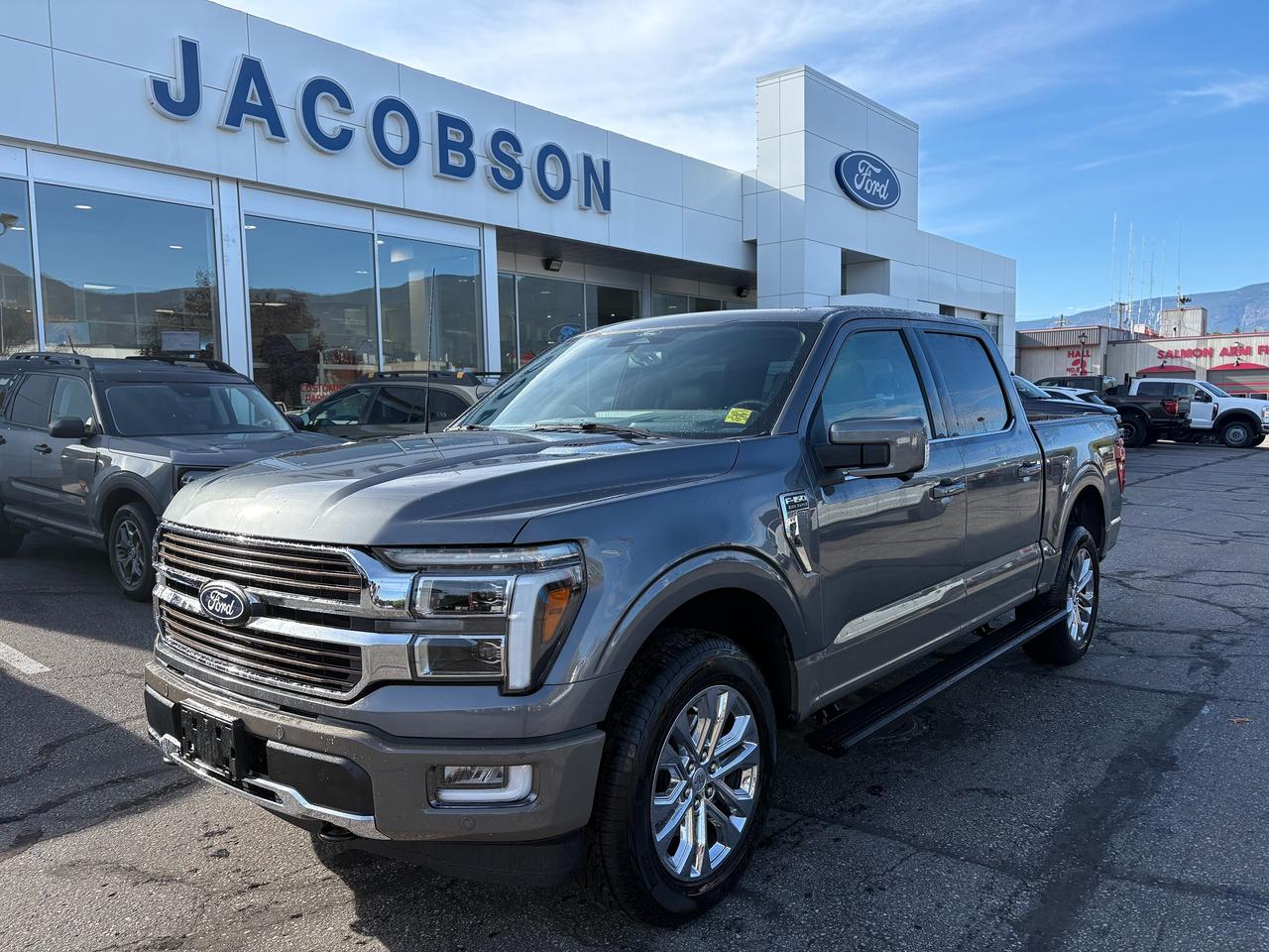 Gray (Carbonized Grey Metallic) 2025 Ford F-150 Pickup Truck Four-Wheel Drive Automatic