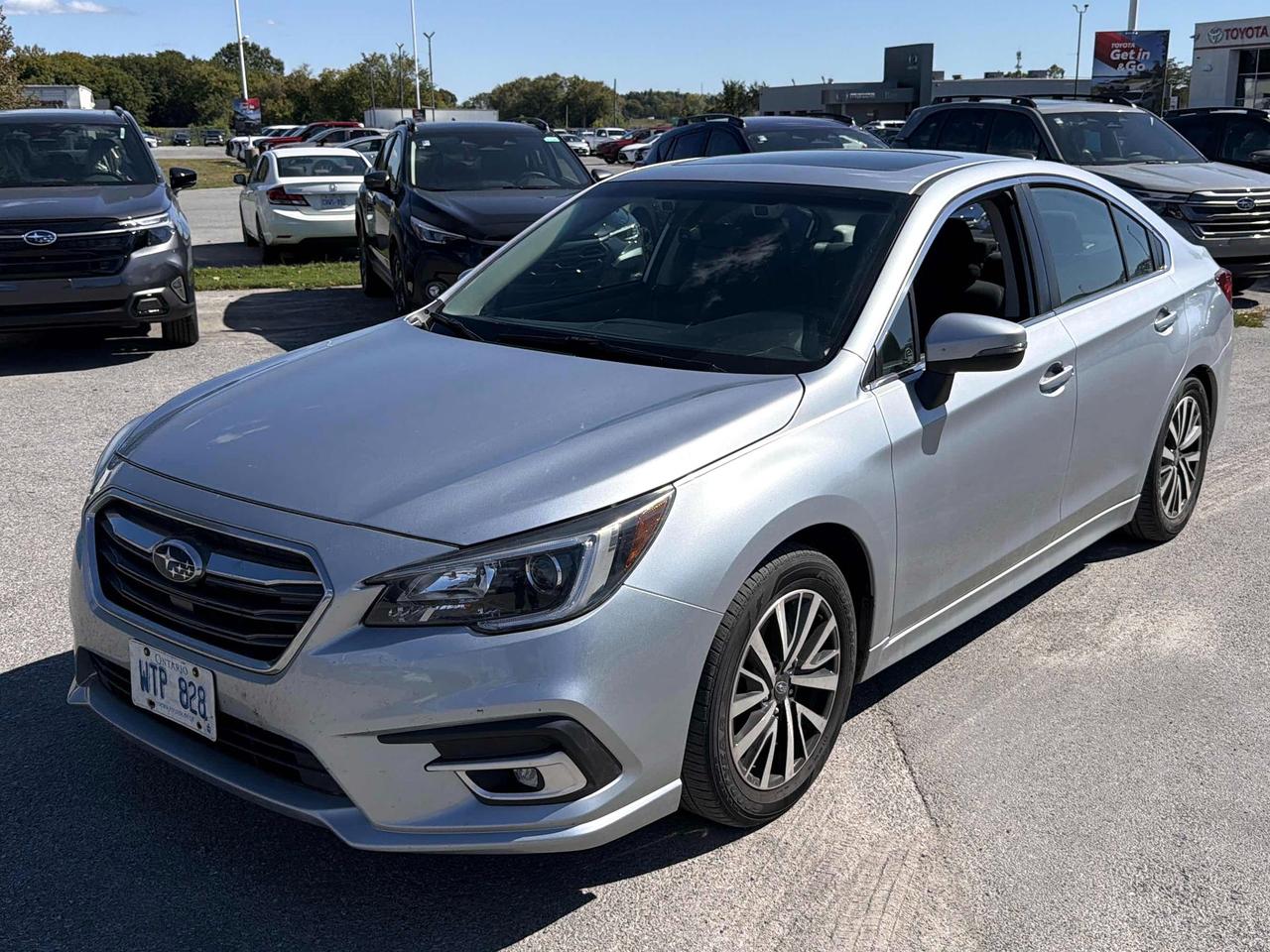 Blue 2019 Subaru Legacy Sedan Continuously Variable Transmission